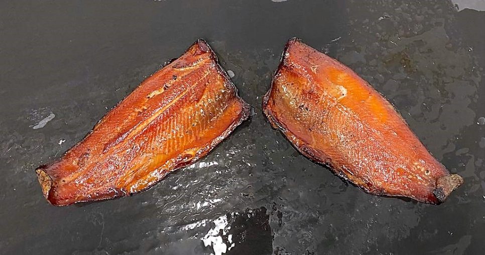 Hot Smoked Trout D.R Collin Fish